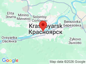 Map of Site Report: Krasnoyarsk - Yenesey South Bank, Russia